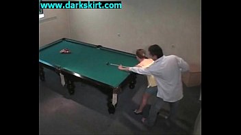 India Threesome On The Pool Table