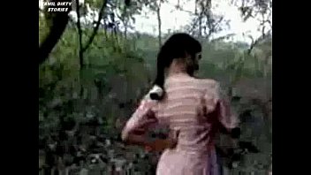 Lovely Girl Alone In Forest