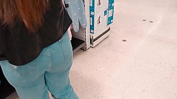 Big Ass At The Supermarket