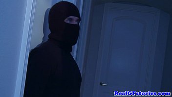 Anal Action With Burglar