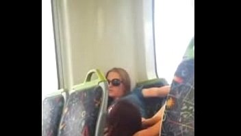 Chesty Amateur Girl Eating Massive Dick In The Bus
