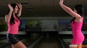 Professional Skanks Bang Average Guys At A Bowling Alley Strrrrike