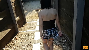 Eager Real Amateur Chick Fucked In The Park While There Are Some People Around
