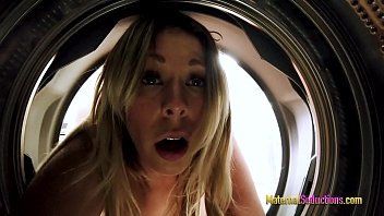 Ashley Brooke Masturbating On Washing Machine