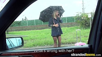 Hot Hitchhiker Gets Picked Up
