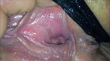 Stunning Lesbo Blonde Fingers Snatch In Close-Up