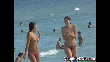 Nude Beach Volleyball Players