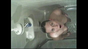 Blond Chick Showering