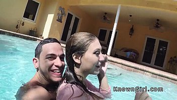 Couple Fucking In Pool