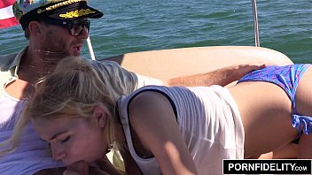 Busty Eurobabe Nikol Took Off Her Bikinis And Pounded On A Boat