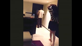 Lustful Milf Films Herself Fucking The Room Service Boy