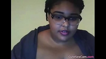 Ebony Masturbates Webcam