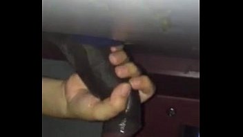 Hot Slutty Teen Desperately Sucks Big Cock Through Gloryhole