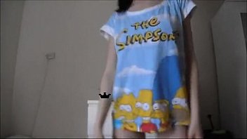 Lovely Skinny Chick Teasing On Webcam
