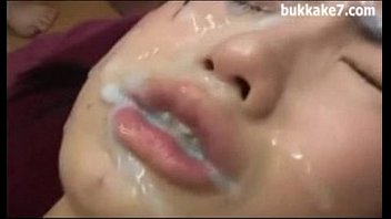 Asian Japanese Farang Cumshot Mix!