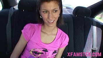 Skinny Dropout Brunette Girl Sucks And Hard Fucked In Public