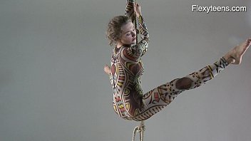 Gymnast Flexing Her Way Into The Scene
