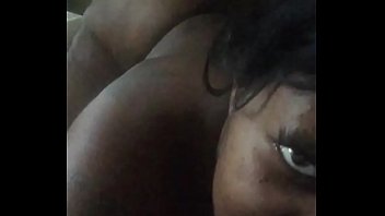 Ebony Big Booty Giving His Dick A Good Work Out