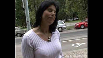 Czech Girl With Perfect Tits Is Paid For A Public Bj