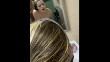 Dirty Girl Bent Over In Bathroom