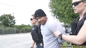 Black Cops Porn Blonde