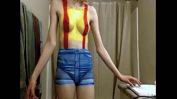 Body Paint Cosplay Porn