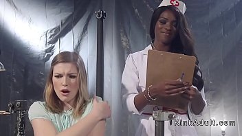 Sexy Black Nurse Help Her Pacient Fucking His Dick