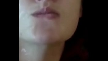 Spicy Doll Gets Sperm Load On Her Face Eating All The Load