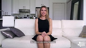 Czech Girl In First Audition With Older French Man