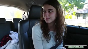 Teen Annie Sucking Off In Car