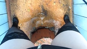 Two Amateur Girls From Hotpissing.org Peeing In Public