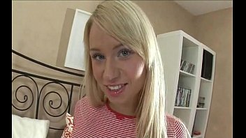 Pigtailed European Teen Jessica Gives Head