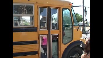 Horny White Man Fucking Hard Gorgeous Black Teen Girl On The School Bus