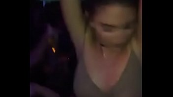 Tipsy Chicks Dances In Club