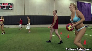 College Girls Play Dodgeball And Suck Dicks Afterwards
