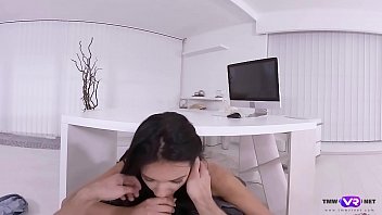 Foxxi Black In Fucking A Busty Brunette On The Table - Tmwvrnet