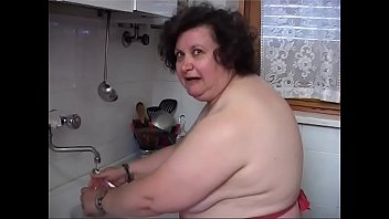 Busty Old Fat French Granny