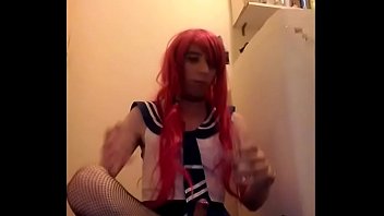 Cryztella Crozzcraft Trigendertranssexual Solo Jerk And Swallow