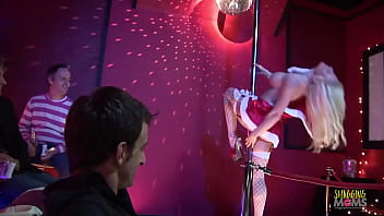 Drunken Women Celebrating With Stripper Cock In Club
