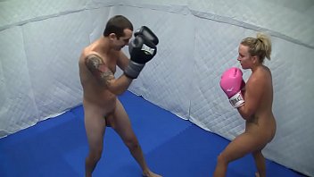 Nude Female Boxing