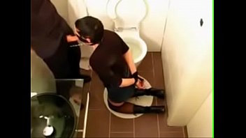 Excellent Toilet Blowjob