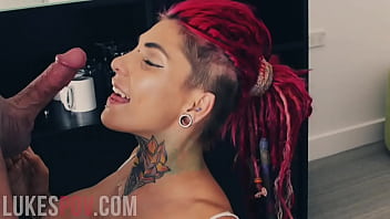 Pov Blowjob De Sexy Tattoed Babe Liberty Jane