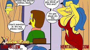 Busty Marge Simpson