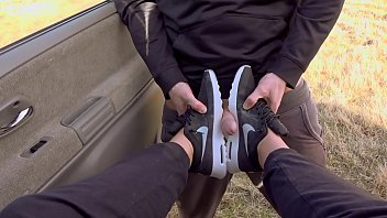 Ballbusting With Sneakers