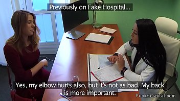 Victoria In Blonde Seduces Doctor To Get Her Own Way - Fakehospital