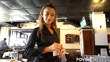 French Waitress Porn