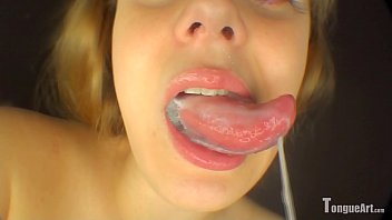 Porn Cum In Mouth Tongue