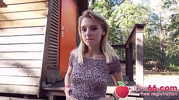 German Skinny Petite Blonde Teen Outdoor Userdate Fuck