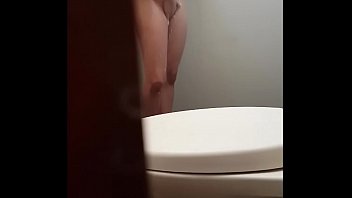 Spying My Hairy Mom In Bathroom