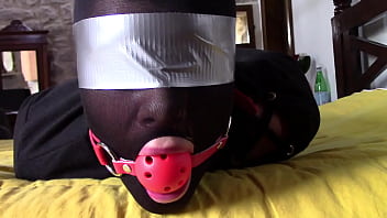 Hogtied And Ball Gagged